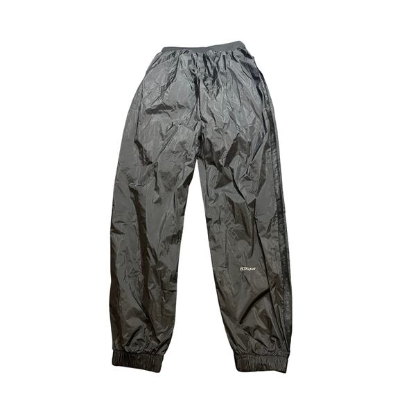 Boxraw Sweatpants Sauna Black Elastic Waist Pull On Jogger Drawstring Mens L - Picture 6 of 10